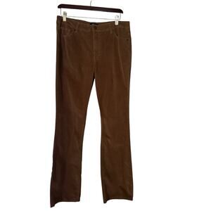 Jones & Co Jones New York Brown Tan Corduroy Pants Cabincore Fisherman Size 12